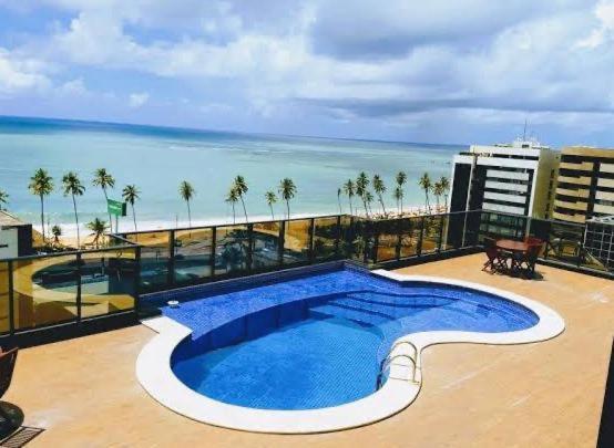 Quarto E Sala Vista Mar Na Jatiuca Edf Portville III Maceió Exterior foto